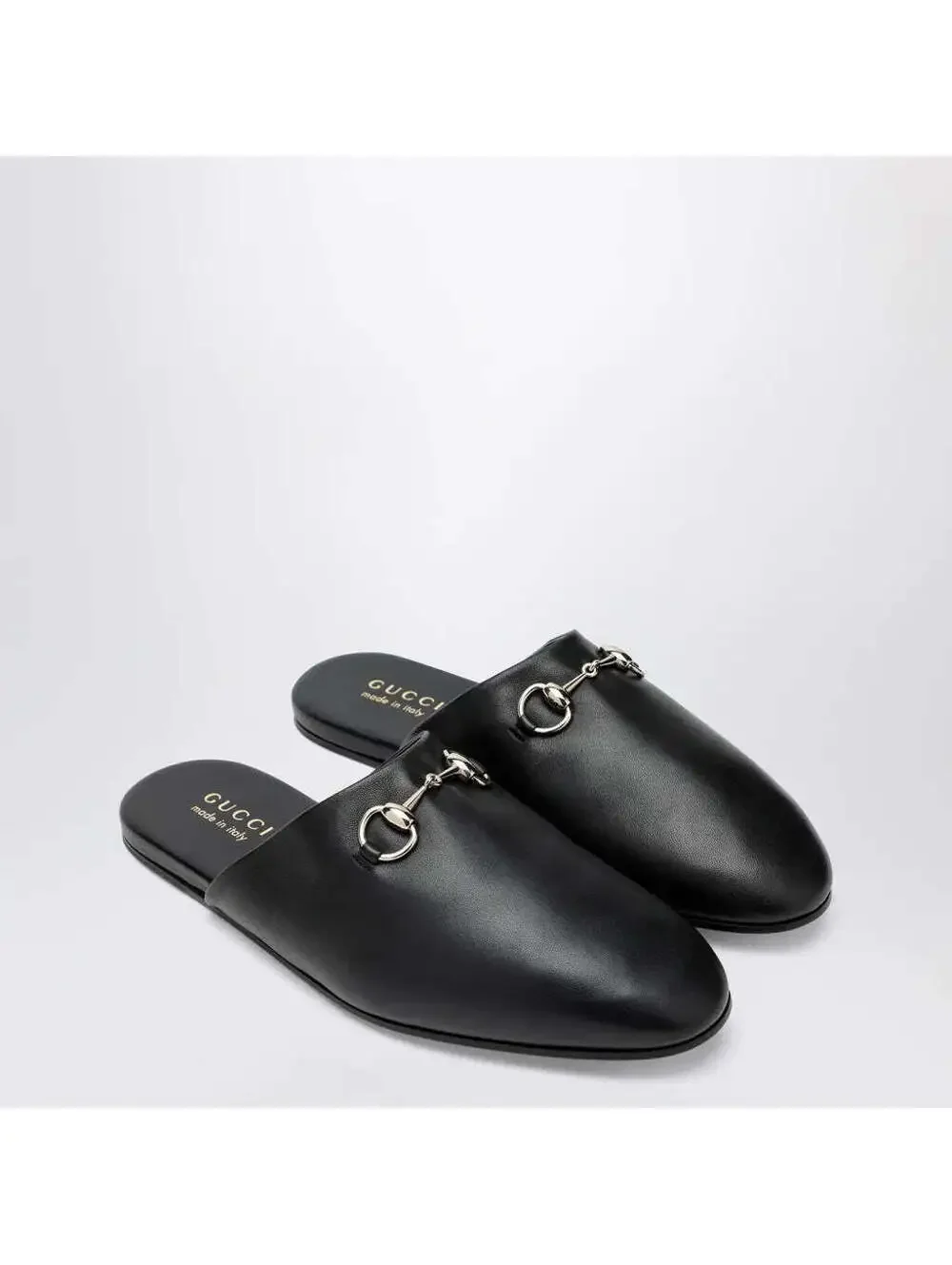 Gucci Horsebit Leather Mules (120)(PLEASE REQUEST YOUR SIZE BEFORE PURCHASING)
